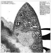 Rakete ( Zeichnung zu Thomas Pynchon)